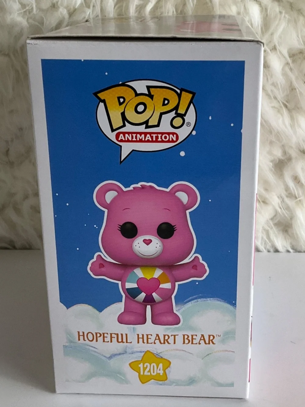 FUNKO POP HOPEFUL HEART BEAR #1204~40TH ANNIVERSARY EDITION~NEW IN THE BOX!